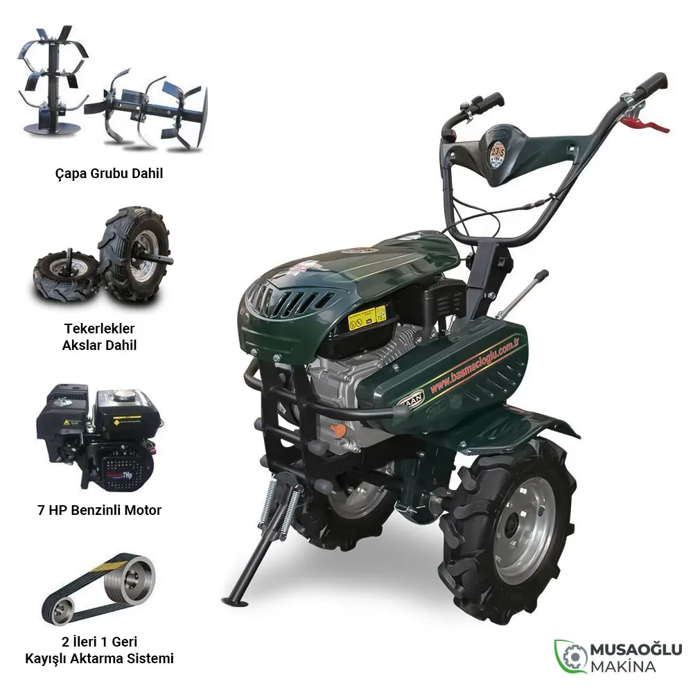 Kaan 23 S Benzinli Çapa Makinesi
