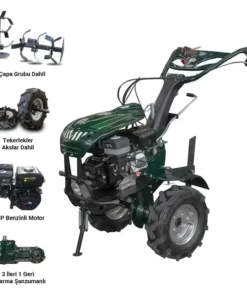 Kaan 26 S3 Delux Benzinli Çapa Makinesi