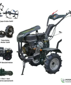 Kaan 36 S3 Benzinli Çapa Makinesi