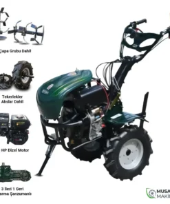 Kaan 54 S3 Dizel Çapa Makinesi