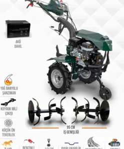 Alternative view of Kaan 280-S3 Marşlı 7 Hp 3 İleri 1 Geri Benzinli Çapa Makinası