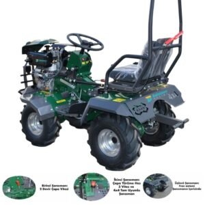 KAAN 26 M OTURAKLI ÇAPA MAKİNASI