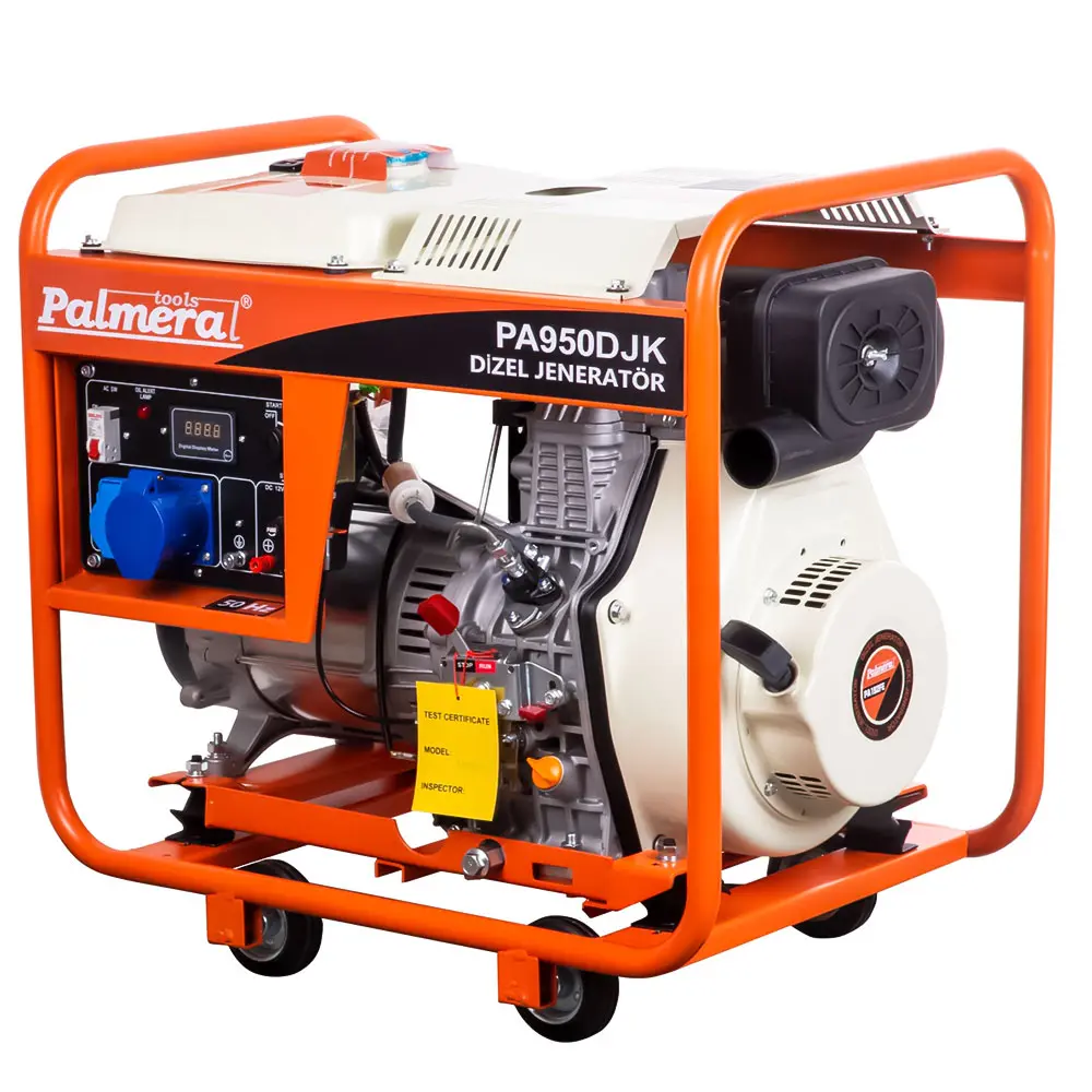 Palmera Pa950djk Dizel 8 kVA Monofaze Marşlı Jeneratör