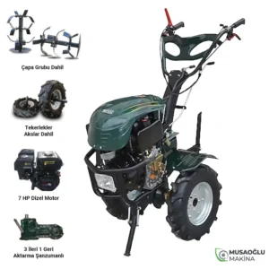 Kaan 53 S3 Dizel Çapa Makinesi